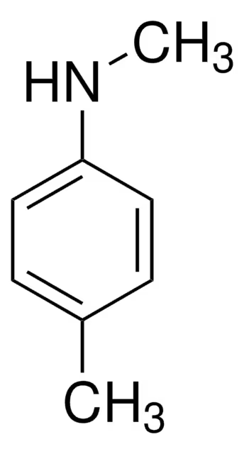 4-Methyl-N-methylaniline structure, CAS 623-08-5
