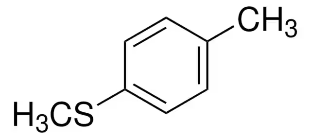 (4-Methylthio)toluene structure, CAS 623-13-2