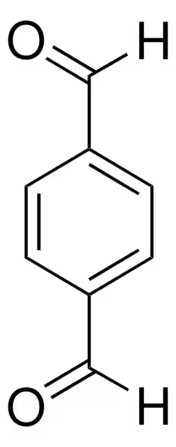 1,4-Phthalaldehyde structure, CAS 623-27-8