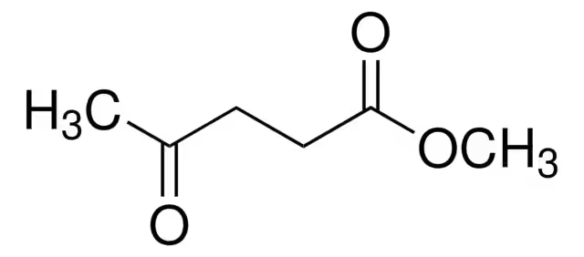 Methyl levulinate structure, CAS 624-45-3