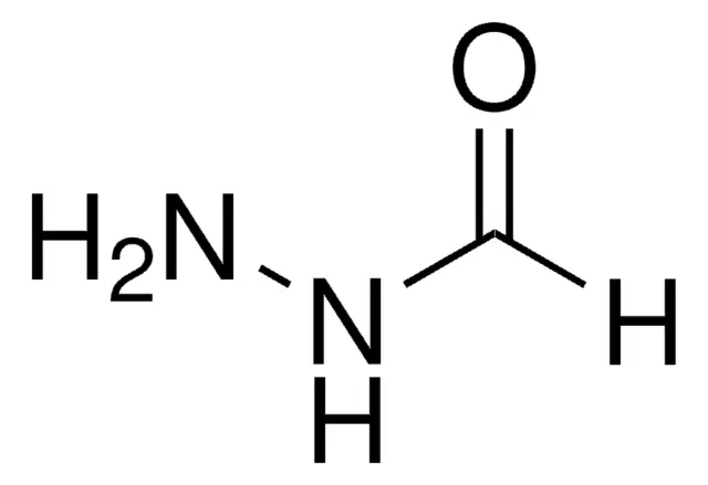 Formylhydrazine structure, CAS 624-84-0