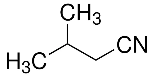 3-Methylbutanenitrile structure, CAS 625-28-5