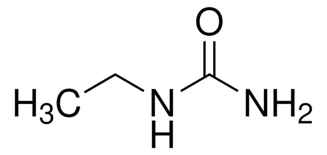 Ethylurea structure, CAS 625-52-5