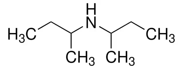 Di-sec-butylamine structure, CAS 626-23-3