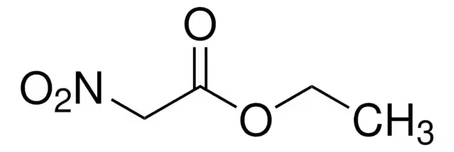 Ethyl nitroacetate structure, CAS 626-35-7