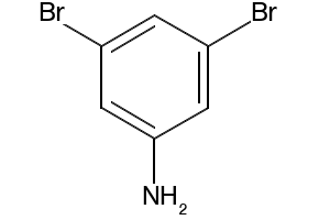 3,5-Dibromoaniline structure, CAS 626-40-4