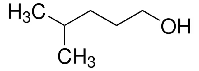 4-Methyl-1-pentanol structure, CAS 626-89-1