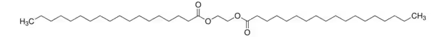 Ethylene glycol distearate structure, CAS 627-83-8