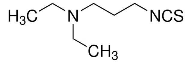 Propyl isothiocyanate structure, CAS 628-30-8