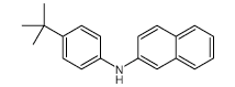 N-(p-tert-Butylphenyl)-2-naphthylamine structure, CAS 1875-67-8