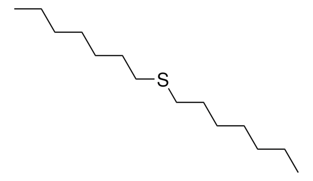 Diheptyl sulphide structure, CAS 629-65-2