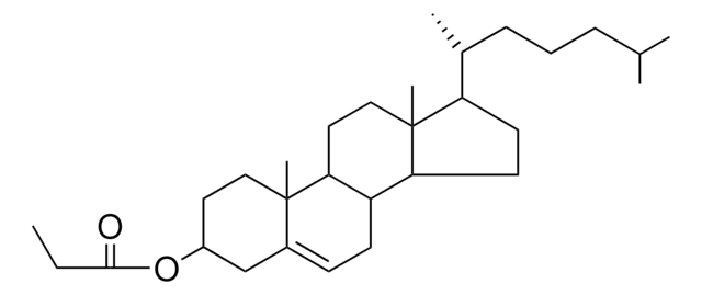 Cholesteryl propionate structure, CAS 633-31-8