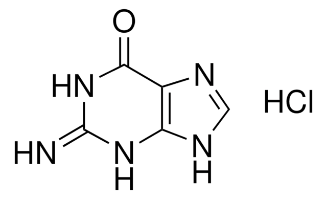 Guanine hydrochloride structure, CAS 635-39-2