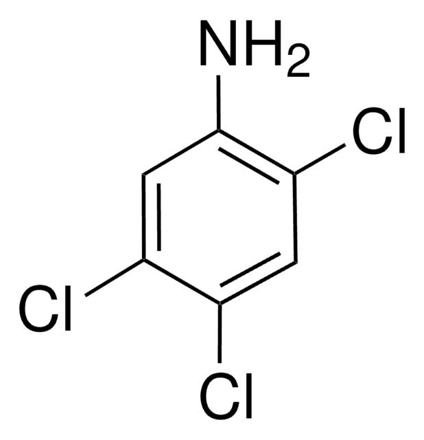 2,4,5-Trichloroaniline structure, CAS 636-30-6