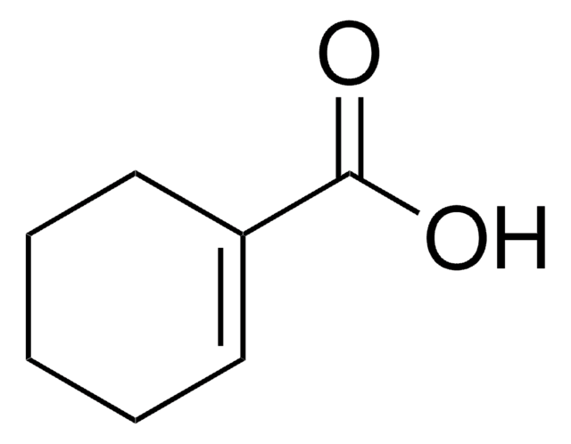 1-Cyclohexene-1-carboxylic acid structure, CAS 636-82-8