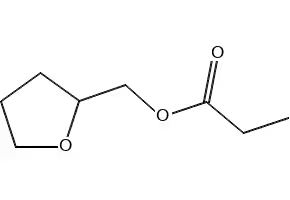 Tetrahydrofurfuryl propionate structure, CAS 637-65-0