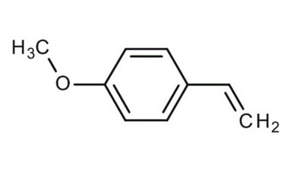 4-Methoxystyrene structure, CAS 637-69-4