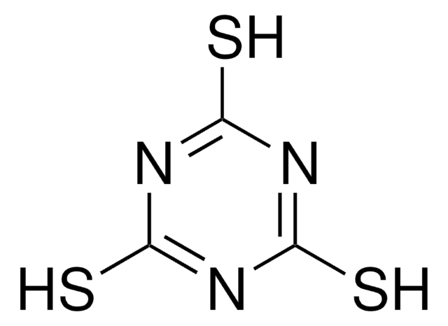 Trithiocyanuric acid structure, CAS 638-16-4