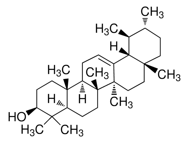 alpha-Amyrin structure, CAS 638-95-9