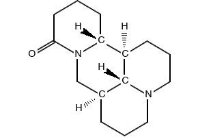 Allomatrine structure, CAS 641-39-4