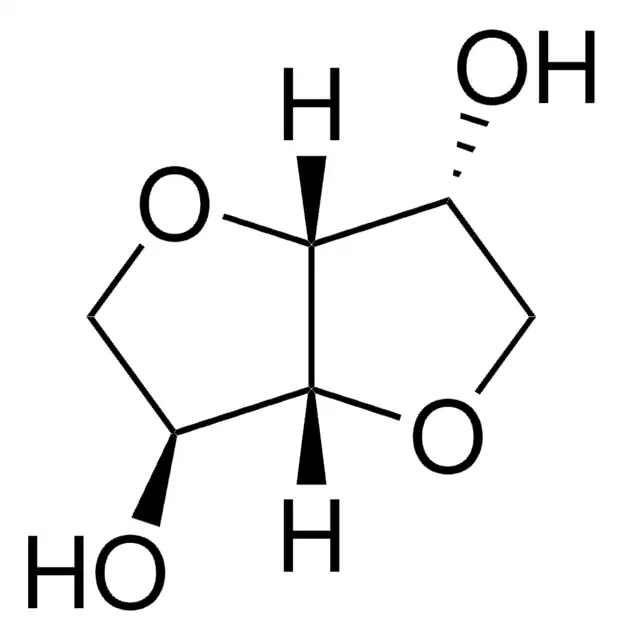 Isosorbide structure, CAS 652-67-5