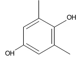 2,6-Dimethylhydroquinone structure, CAS 654-42-2
