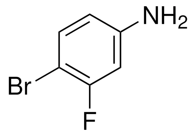4-Bromo-3-fluoroaniline structure, CAS 656-65-5