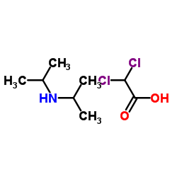 Diisopropylammonium dichloroacetate structure, CAS 660-27-5