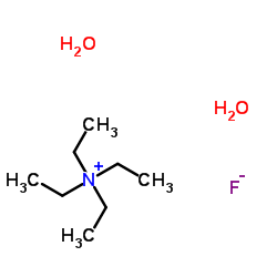 Tetraethylammonium fluoride dihydrate structure, CAS 665-46-3