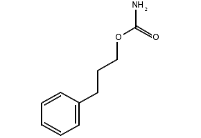 Phenprobamate structure, CAS 673-31-4