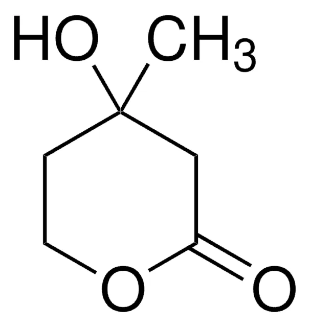 DL-Mevalonolactone structure, CAS 674-26-0