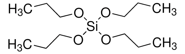 Tetrapropoxysilane structure, CAS 682-01-9