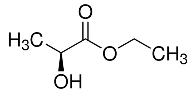 Ethyl L(-)-lactate structure, CAS 687-47-8