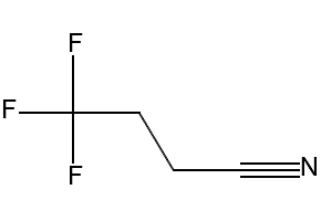 4,4,4-Trifluorobutanenitrile structure, CAS 690-95-9