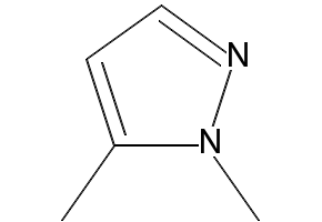 1,5-Dimethylpyrazole structure, CAS 694-31-5