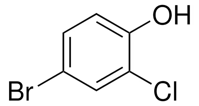 2-Bromo-4-chlorophenol structure, CAS 695-96-5