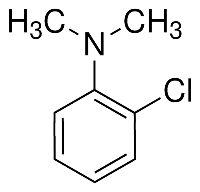 2-Chloro-N,N-dimethylaniline structure, CAS 698-01-1