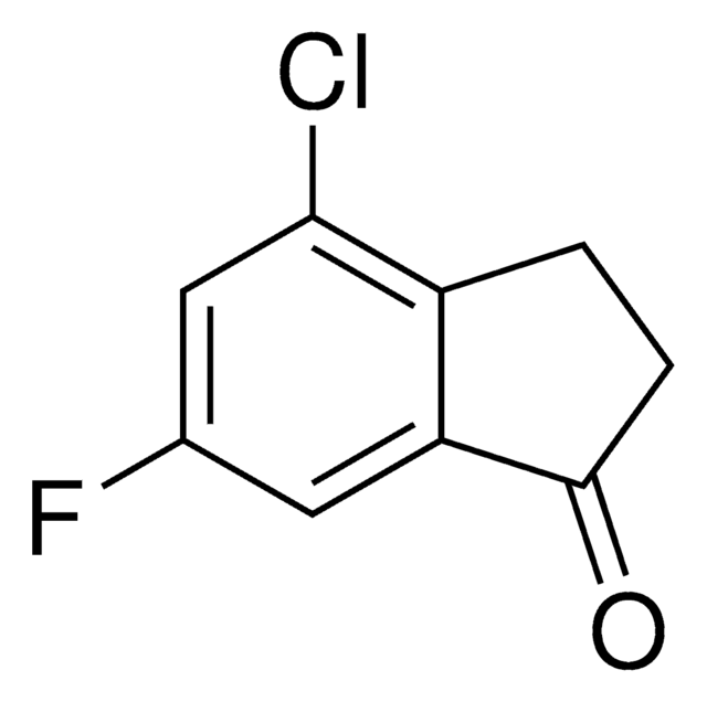 4-Fluoro-1-indanone structure, CAS 699-99-0