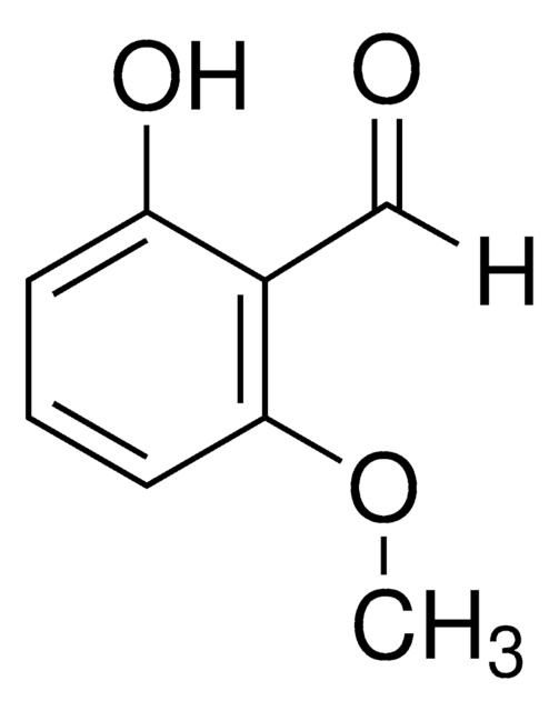 2-Hydroxy-6-methoxybenzaldehyde structure, CAS 700-44-7