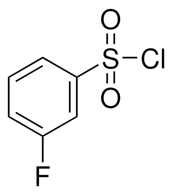 3-Fluorobenzenesulphonyl chloride structure, CAS 701-27-9