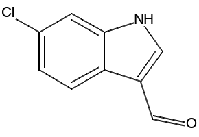 6-Chloroindole-3-carboxaldehyde structure, CAS 703-82-2