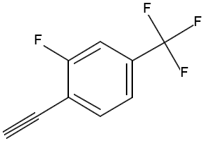 2-(Trifluoromethyl)phenylacetylene structure, CAS 704-46-1