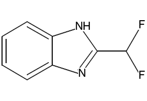 2-Difluoromethyl-1H-benzoimidazole structure, CAS 705-09-9