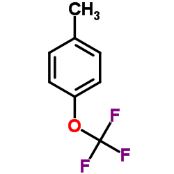 4-Trifluoromethoxytoluene structure, CAS 706-27-4