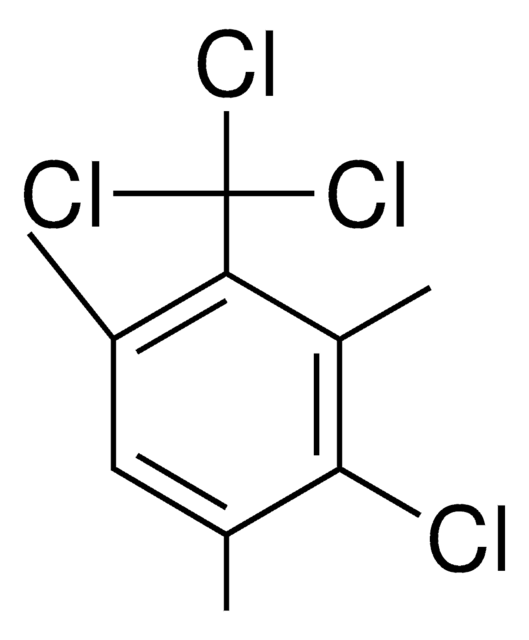 1,3,5-Trimethyl-2-(trichloromethyl)benzene structure, CAS 707-74-4