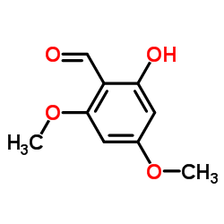 4,6-Dimethoxysalicylaldehyde structure, CAS 708-76-9