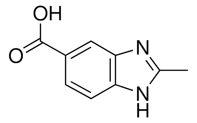 2-Methylbenzimidazole-5-carboxylic acid structure, CAS 709-19-3