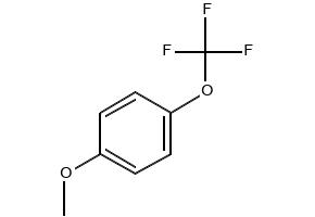 4-(Trifluoromethoxy)anisole structure, CAS 710-18-9
