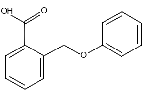 2-(Phenoxymethyl)benzoic acid structure, CAS 724-98-1