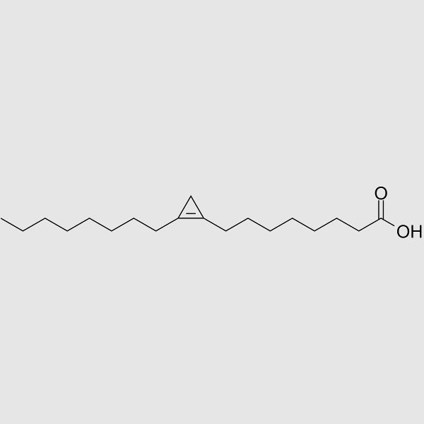 Sterculic acid structure, CAS 738-87-4